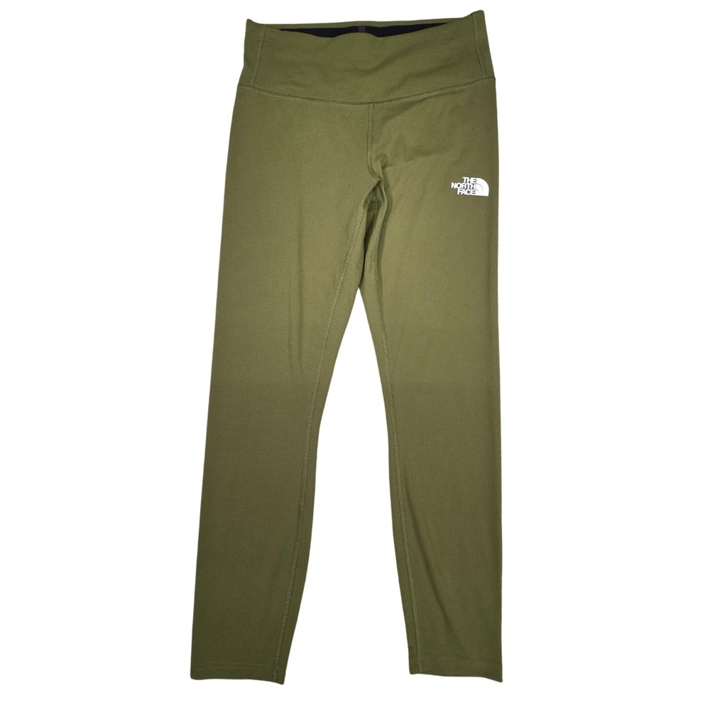 The North Face‎ FD Pro 160 Tights Women M Forest Leggings Hiking Baselayer Olive